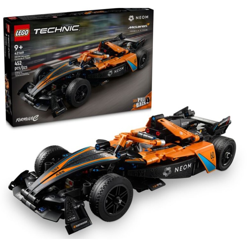 LEGO Technic NEOM McLaren Formula E Team 42169 New Sealed 452 Piece Race Car NIB